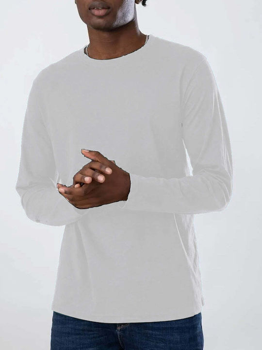 Ansin Long Sleeve White Blouse