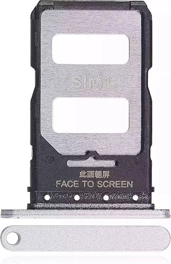 Tavă SIM Card Xiaomi Redmi Note 13 Pro Plus 5G Albă