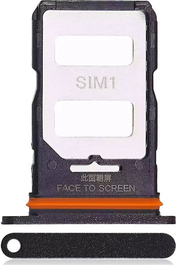 Sim Kartenhalter Xiaomi Redmi Note 13 Pro+ 5G Schwarz