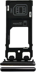 Tavă SIM Card Sony Xperia X F5122 F5121 Neagră