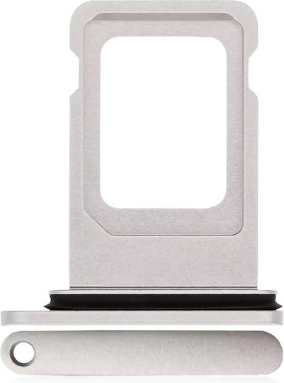 Single Sim Card Tray Iphone 11 White