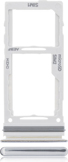 Dual Sim Card Tray Samsung Galaxy A72 A725 2021 Awesome White