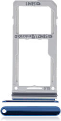 Dual SIM Kartenhalter Samsung Galaxy Note 8 Tiefsee Blau Dual SIM Kartenhalter Samsung Galaxy Note 8 Tiefsee Blau