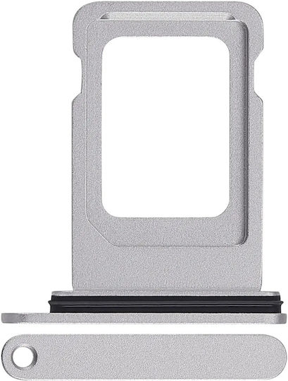 Dual Sim Card Tray Compatible Iphone 17 Pro 17 Pro Max Silver