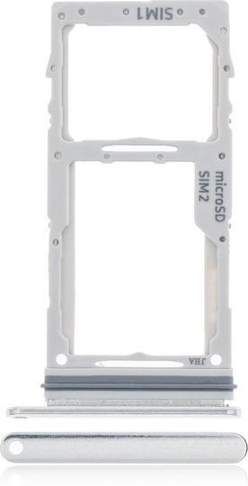 Dual Sim Card Tray Samsung Galaxy S10 Lite Prism White