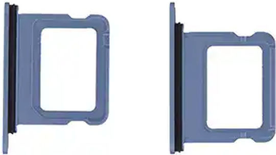 Sim Card Tray Iphone 17 Genuine Oem Mist Blue