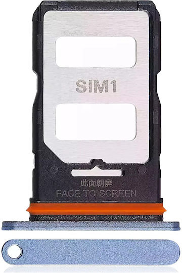 Sim-Kartenfach Xiaomi Redmi Note 13 Pro+ 5G Blau