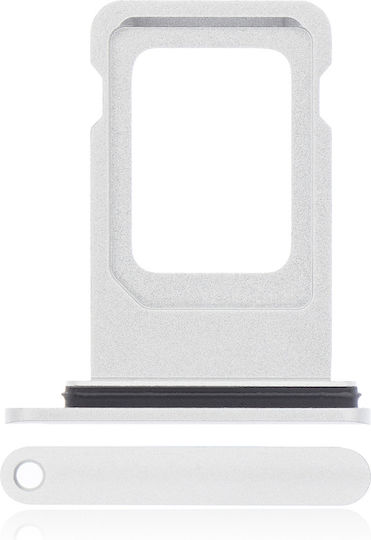 Tavă SIM Single Pentru Iphone Xr Albă