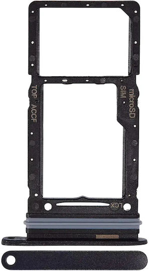 Einzelner SIM-Kartenhalter Samsung Galaxy A33 5G A336 2022 Schwarz
