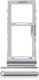 Dual Sim Card Tray Samsung Galaxy Note 10 Plus 5g Aura Glow Silver
