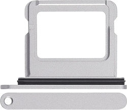 Single Sim Card Tray Compatible Iphone 17 White Single Sim Card Tray Compatible Iphone 17 White
