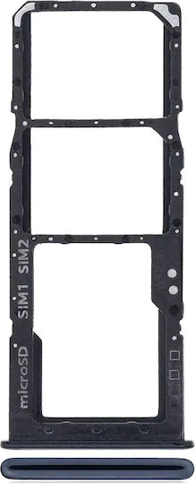 Dual Sim Card Tray Samsung Galaxy A30s A307 2019 Black