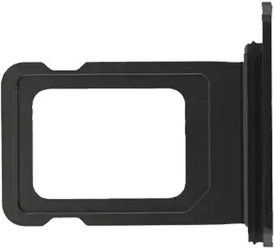 Einzelne SIM-Kartenhalter Für iPhone 15 15 Plus Echtes OEM Schwarz