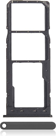 Dual Sim Card Tray Samsung Galaxy A10 A105 2019 Black