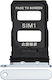 Sim Card Tray Xiaomi 13 Pro Mountain Blue