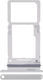 Einzelne SIM-Kartenhalter Samsung Galaxy A33 5G A336 2022 Weiß