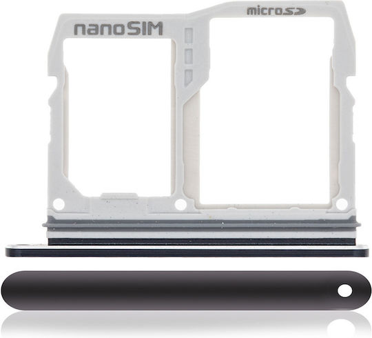 SIM/SD База За Мобилни Телефони Sim Card Tray LG V40 ThinQ LG G8 ThinQ Черна