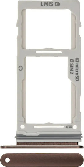 Dual Sim Card Tray Samsung Galaxy Note 9 Metallic Copper