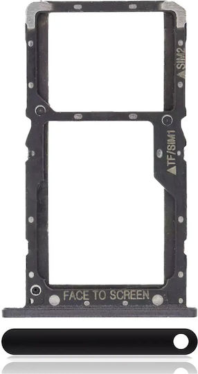 Sim Card Tray Xiaomi Pocophone F1 Craphite Black