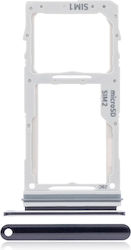 Dual Sim Card Tray Samsung Galaxy S10 Lite Prism Black Dual Sim Card Tray Samsung Galaxy S10 Lite Prism Black