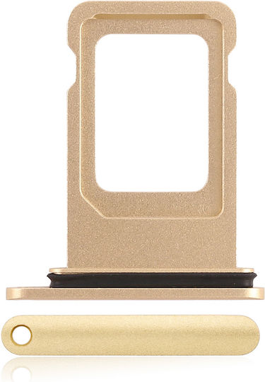 Dual Sim Card Tray Iphone Xr Yellow