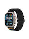 Apple Watch 38 40 41 S10 42mm Xdfind Parachute Elastic Nylon Strap Black