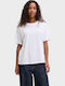 Damen T-shirt Weiß