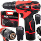 Opex Tools OPX28032 Δραπανοκατσάβιδο Μπαταρίας Brushless 12V 2x2Ah