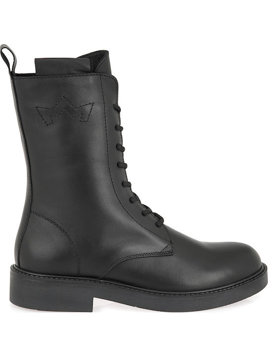 Ghete Dama Bocanci De Piele Negri