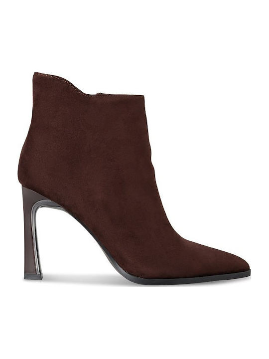 Envie Shoes Γυναικεία Μποτάκια Αστραγάλου Καφέ