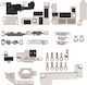Full Set Small Metal Bracket Iphone 14