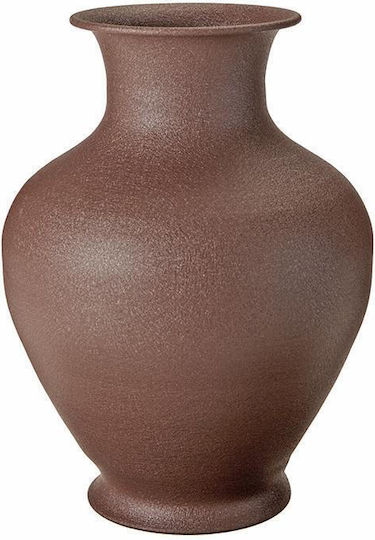 Zaros Metallic Brown Vase H31cm Zaros Metallic Brown Vase H31cm