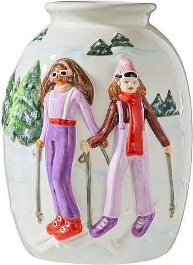 Butlers Διακοσμητικό Βάζο Mountain Πολύχρωμο 14x15xΥ19cm