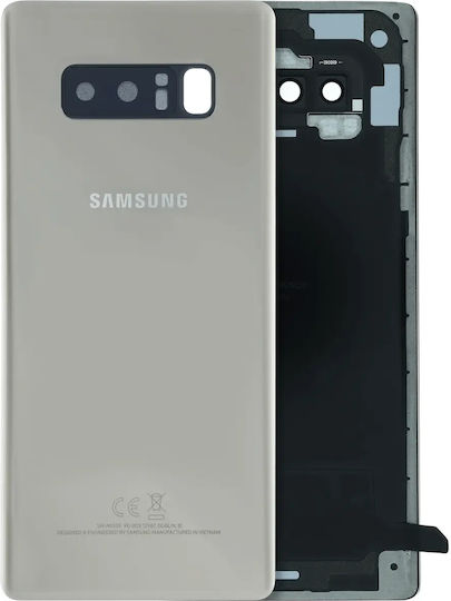 Geam Spate Lentilă Cameră Samsung Galaxy Note 8 Pachet Service Auriu