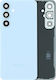 Back Cover Glas Kameraobjektiv Samsung Galaxy S24 Fe Service Pack Blau