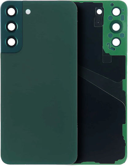 Задно Стъкло Капак Обектив Камера Samsung Galaxy S22 5g Сервизен Комплект Зелен