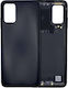 Back Cover Glass Samsung Galaxy A03s A037m 2021 Service Pack Schwarz