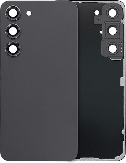 Geam Spate Capac Lentilă Cameră Samsung Galaxy S23 5G Service Pack Negru Fantomă