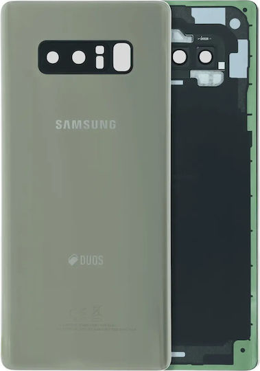 Rückseitiges Glas Kameraobjektiv Samsung Galaxy Note 8 Dual SIM Service Pack Gold