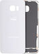 Back Cover Glass Samsung Galaxy S6 Edge Service Pack White