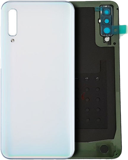 Back Cover Glass Adhesive Samsung Galaxy A50 A505 2019 White