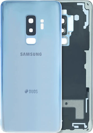 Sticlă Capac Spate Samsung Galaxy S9 Plus Service Pack Albastru Gheață