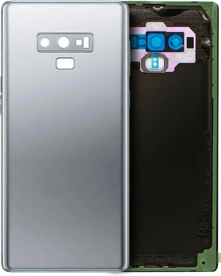 Rückseitiges Glas Kameralinse Samsung Galaxy Note 9 Service Pack Cloud Silber