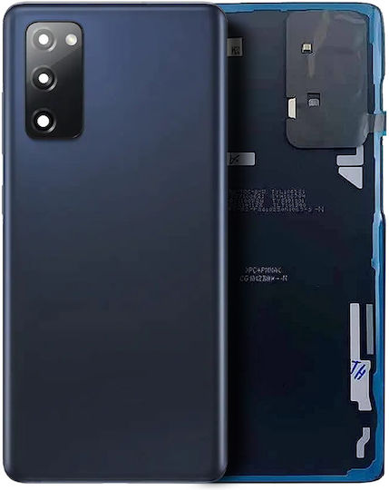 Back Cover Glass Camera Lens Samsung Galaxy S20 Fe Service Pack Cloud Navy