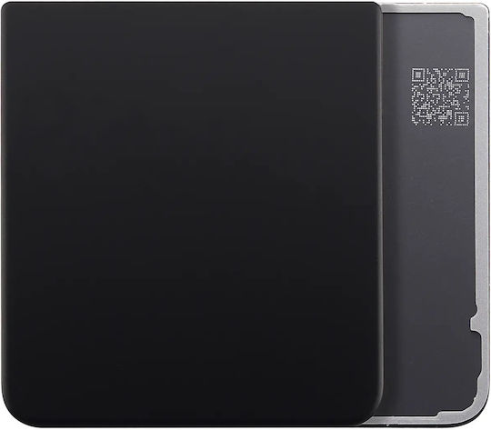 Bottom Back Cover Glass Samsung Galaxy Z Flip 3 5g Aftermarket Plus Phantom Black