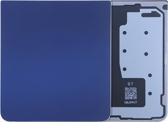 Bottom Back Cover Glass Samsung Galaxy Z Flip 7 5g Service Pack Blue