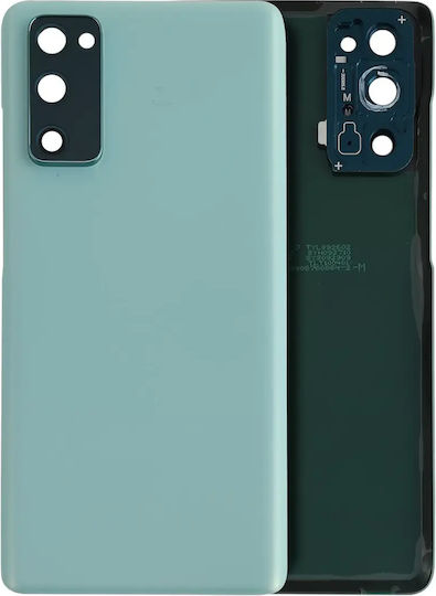 Back Cover Glass Camera Lens Samsung Galaxy S20 Fe Service Pack Cloud Mint