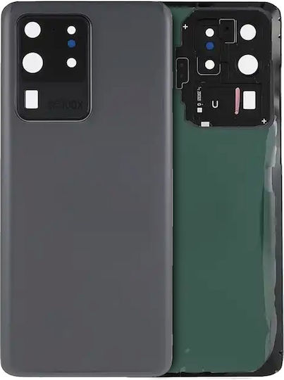Sticlă Capac Spate Lentilă Cameră Samsung Galaxy S20 Ultra Pachet Service Gri Cosmic