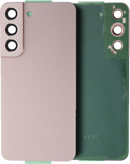 Back Cover Glass Camera Lens Samsung Galaxy S22 5g Service Pack Pink Gold