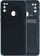 Back Cover Camera Lens Samsung Galaxy M21 M215 2020 Service Pack Black